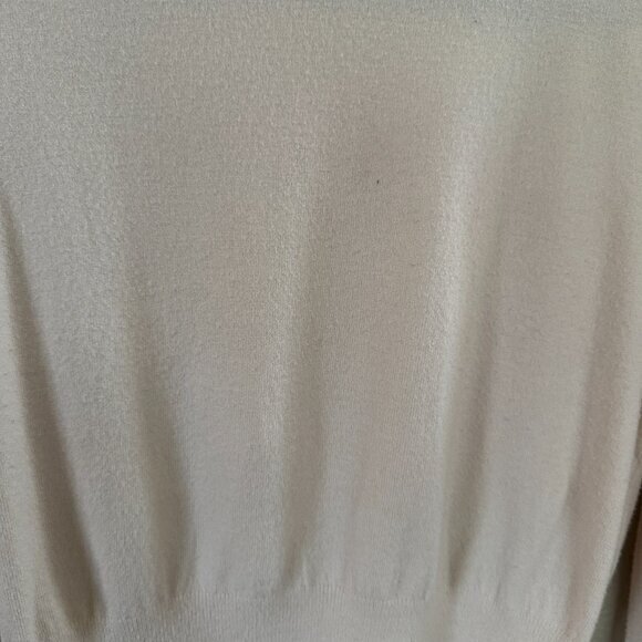 Fashion Nova Cream Sweater Size X-Large - Picture 6 of 8